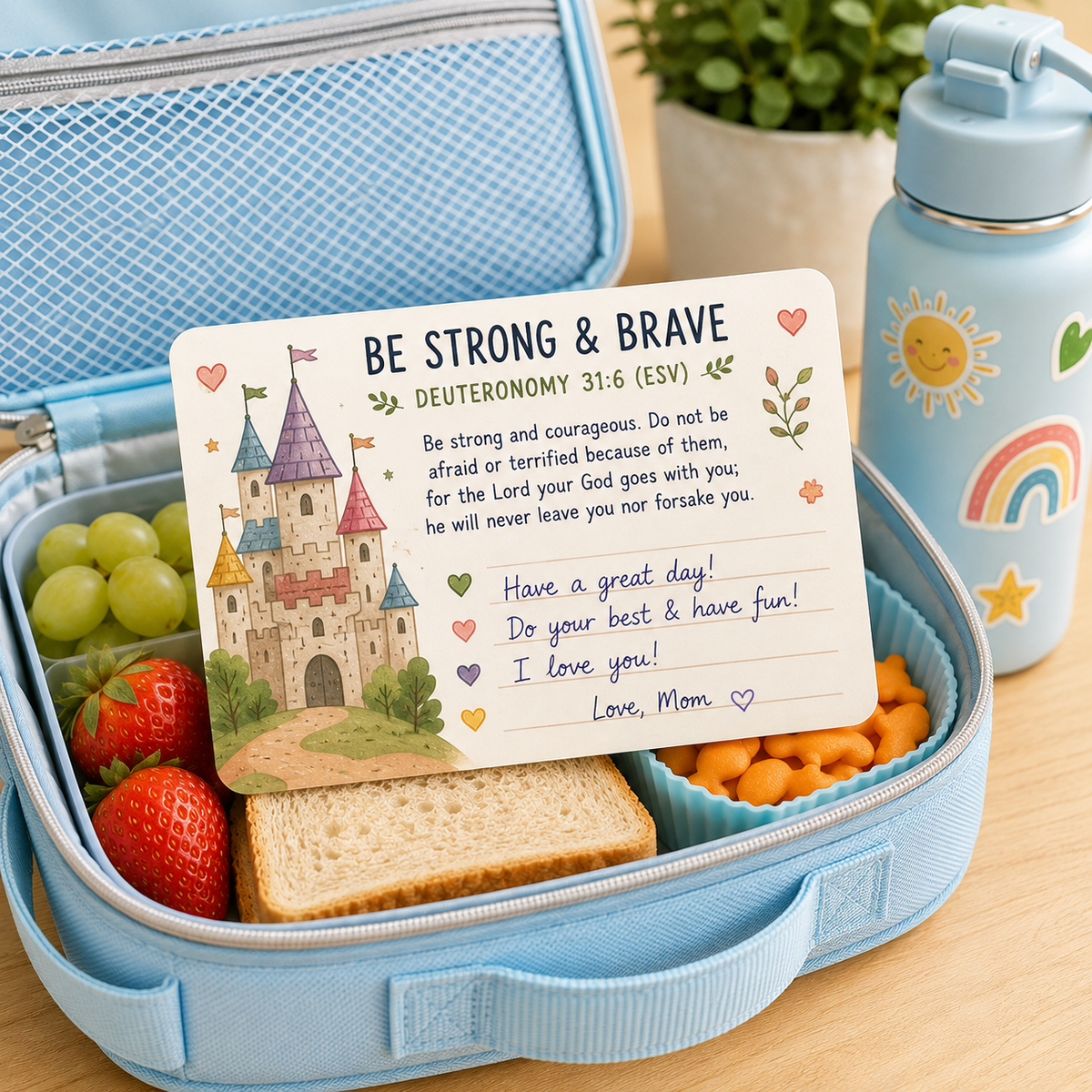 Christian Boho Collection — 90 Printable LunchBox Notes