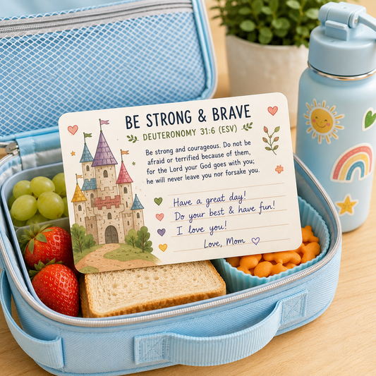 Christian Boho Collection — 90 Printable LunchBox Notes